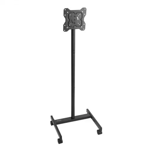 VEVOR rollbarer TV-Ständer Standfuß Fernsehstand für 431,8-1397 mm flach & Curved-TVs, tragbarer TV Bodenständer bis zu 20 kg (Max. VESA 200 x 200 mm) für Wohnzimmer Schlafzimmer Büro Outdoor – Bild 8