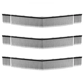 VEVOR Ersatzbürste für Rasenkehrmaschine 3er-Pack 75,5×10,5 cm, Kompatibel mit VEVOR Laubkehrmaschine, Ersatzteil für Laubsammler, Bürstenkopf mit V-förmigen Borsten zum Sammeln von Rasen & Laub VEVOR Ersatzbürste für Rasenkehrmaschine 3er-Pack 75,5×10,5 cm, Kompatibel mit VEVOR Laubkehrmaschine, Ersatzteil für Laubsammler, Bürstenkopf mit V-förmigen Borsten zum Sammeln von Rasen & Laub
