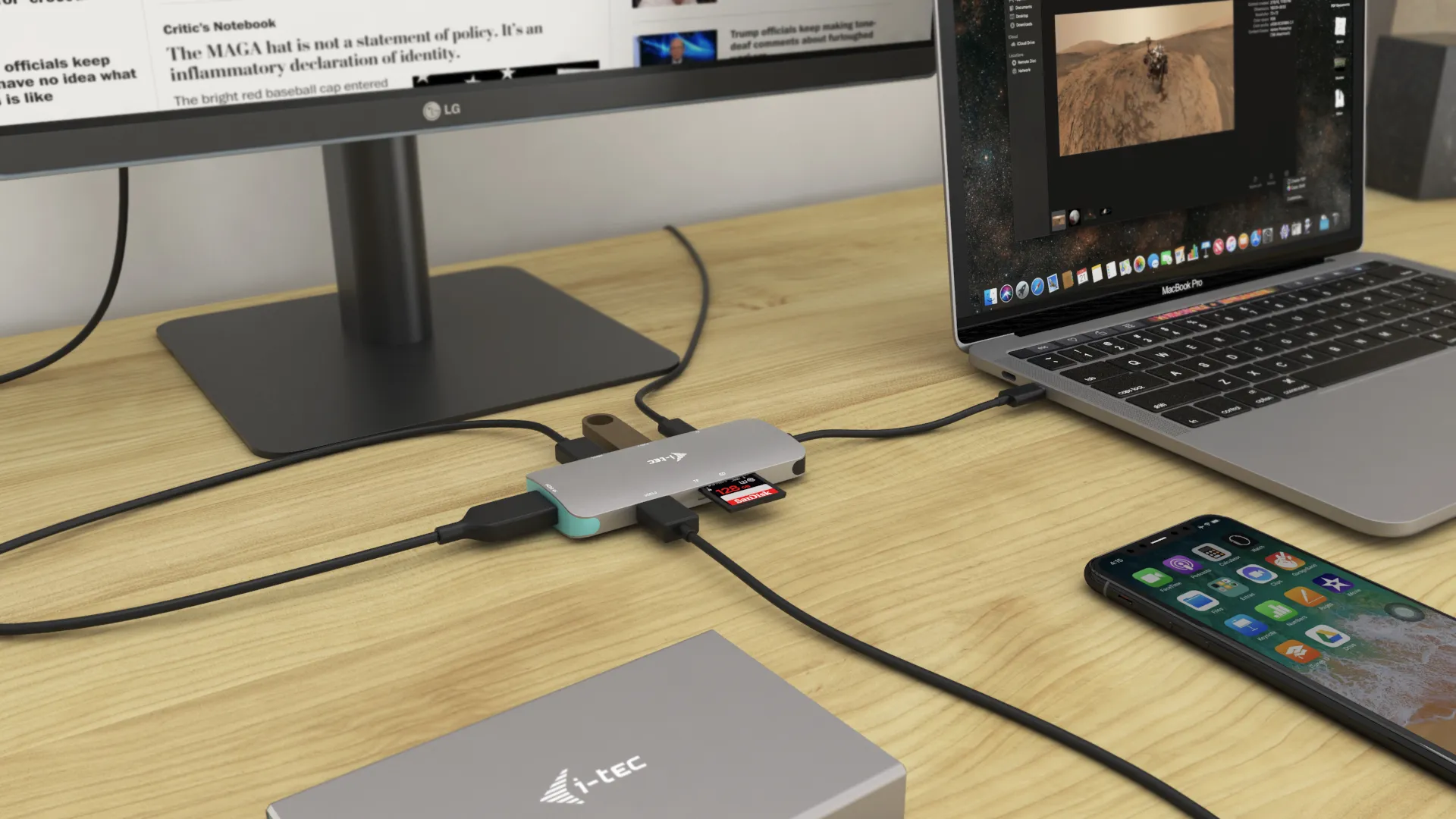 i-tec Metal USB-C Nano Dock 4K HDMI + Power Delivery 100 W – Bild 7