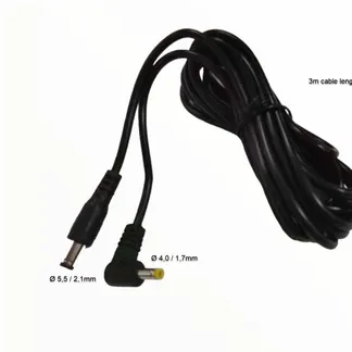 ALLNET Ersatznetzteil zbh. Hohlstecker -> Hohlstecker Adapterkabel Verlängerung 5,5mm x 2,1mm -> 4,0mm x 1,7mm 3m ALLNET Ersatznetzteil zbh. Hohlstecker -> Hohlstecker Adapterkabel Verlängerung 5,5mm x 2,1mm -> 4,0mm x 1,7mm 3m