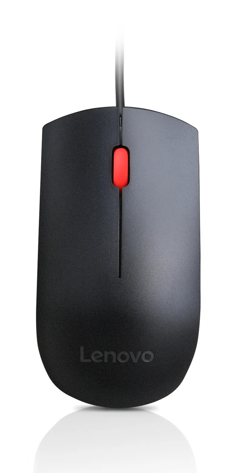 Lenovo 4Y50R20863 Maus Büro Beidhändig USB Typ-A Optisch 1600 DPI – Bild 2