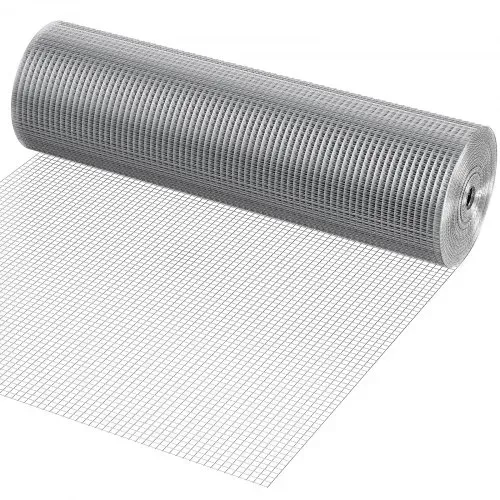 VEVOR Drahtgeflecht, 915 mm x 30,48 m, Volierendraht, 19 Gauge, feuerverzinkte Maschendrahtrolle, Maschendrahtzaun, Maschendraht für Kaninchenkäfige, Garten, kleine Nagetiere – Bild 9