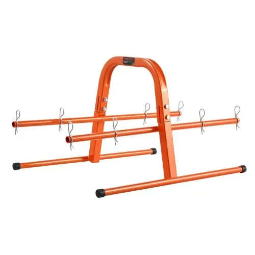 VEVOR Drahtspulenhalter, 45 kg Kapazität, manueller Kabelspender, Stahlrohrgestell, zur Aufbewahrung von bis zu 8 Spulen mit einem max. Durchmesser von 24 cm unter verschiedenen Bedingungen – Bild 9