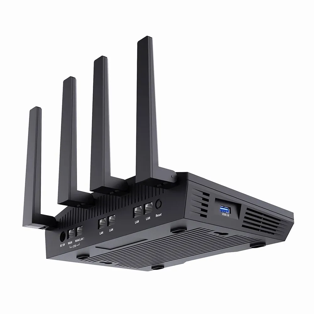 ALLNET Wireless Router WIFI6 • AX6000 • 4x4 • 2.5GbE • High-Performance Home Router "OpenWRT" – Bild 3