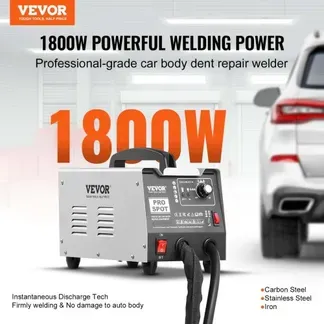 VEVOR Ausbeulspotter, Autokarosserie-Punktschweißgerät zum Ausbeulenziehen mit 7 Schweißmodi & einstellbarer Leistung, 1,8 kW Dent Puller zum Ausbeulenentfernen für Auto- & LKW-Ausbeulenreparatur VEVOR Ausbeulspotter, Autokarosserie-Punktschweißgerät zum Ausbeulenziehen mit 7 Schweißmodi & einstellbarer Leistung, 1,8 kW Dent Puller zum Ausbeulenentfernen für Auto- & LKW-Ausbeulenreparatur