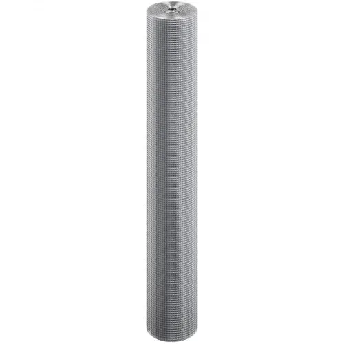 VEVOR Drahtgeflecht 915mmx15,24m Volierendraht 23 Gauge Maschendrahtzaun, Feuerverzinkte Maschendrahtrolle 6,35x6,35mm Maschenweite Maschendraht für Kaninchenkäfige Kleine Nagetiere – Bild 10