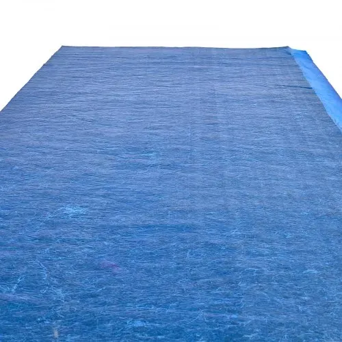 VEVOR Trittschalldämmung, 18,8 m²/Rolle, 3 mm dicke Dämmungunterlage mit angebrachter Dampfsperre, Faser + PE-Folie, Schalldämmung & Geräuschreduzierung, ideal für Laminat, Holz, Blau – Bild 10