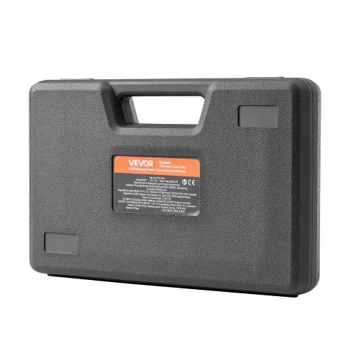 VEVOR Gewindebohrer- und Schneideisensatz 60-teilig, Metrische und SAE-Größen M3 bis M12, Nr. 4 bis 1/2 Zoll, mit Grob- und Feingewindebohrern und -schneideisen, Schraubenschlüssel und Tragekoffer – Bild 9