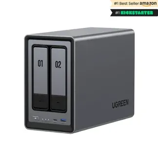 Ugreen NASync DXP2800 NAS System 2-Bay Kompakt Intel® N N100 8 GB DDR5 0 TB UGOS Pro Schwarz Ugreen NASync DXP2800 NAS System 2-Bay Kompakt Intel® N N100 8 GB DDR5 0 TB UGOS Pro Schwarz