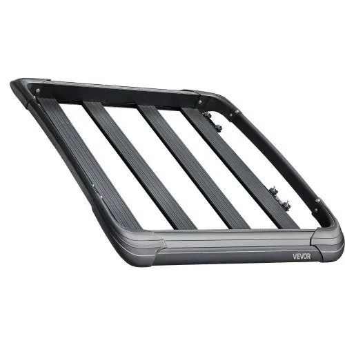 VEVOR Dachgepäckträgerkorb Autodachkorb (1216 x 1020 x 142 mm) universeller Dachgepäckträger aus rostfreiem legiertem Stahl (68 kg Max Tragkraft), Autodach-Gepäckträger für SUV Lkw – Bild 9