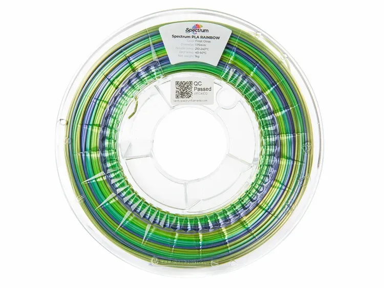 Spectrum Filament · PLA SILK Rainbow · FROST GLOSS · 1.75mm · 1kg – Bild 3