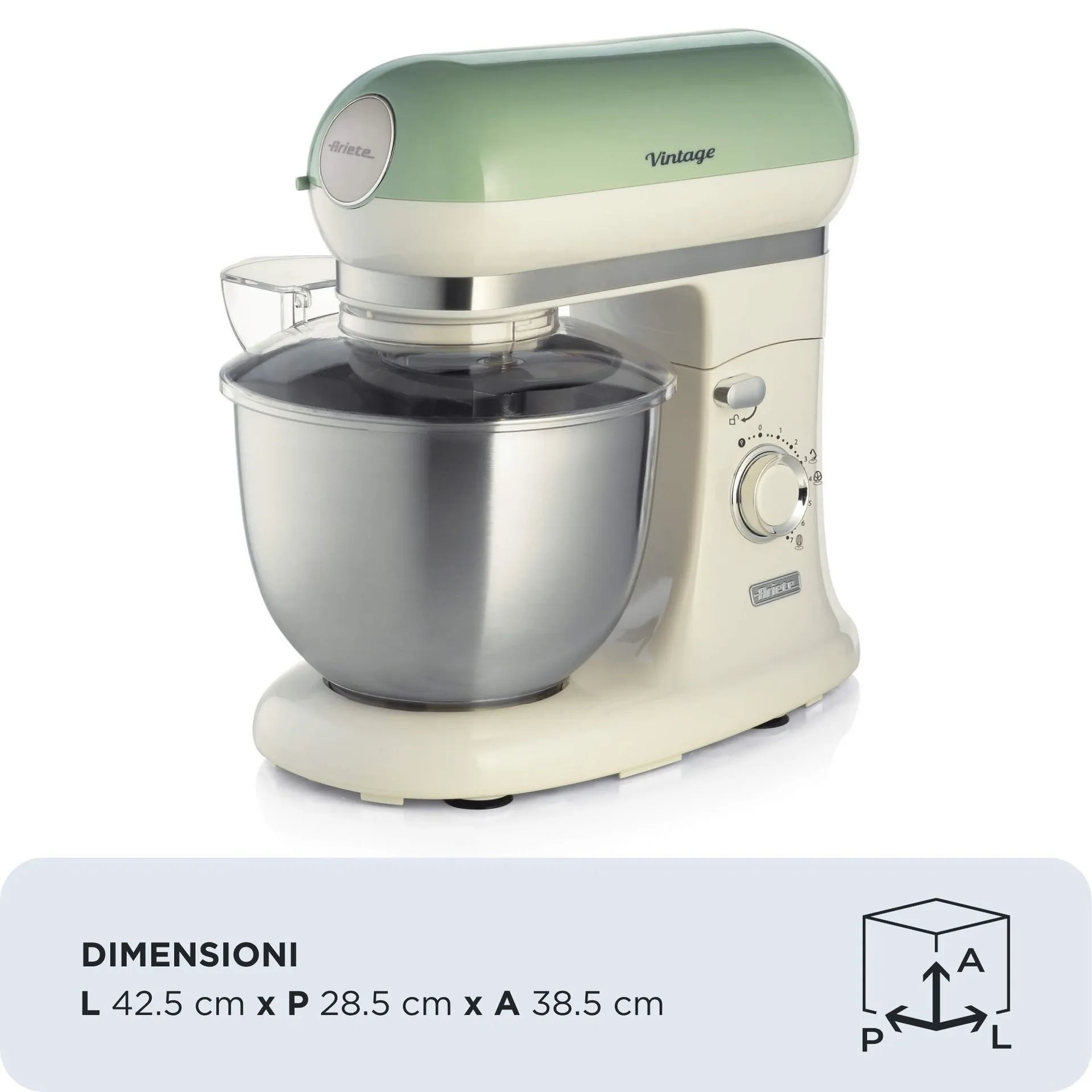 Ariete 1588/04 Standmixer 1200 W Grün – Bild 2