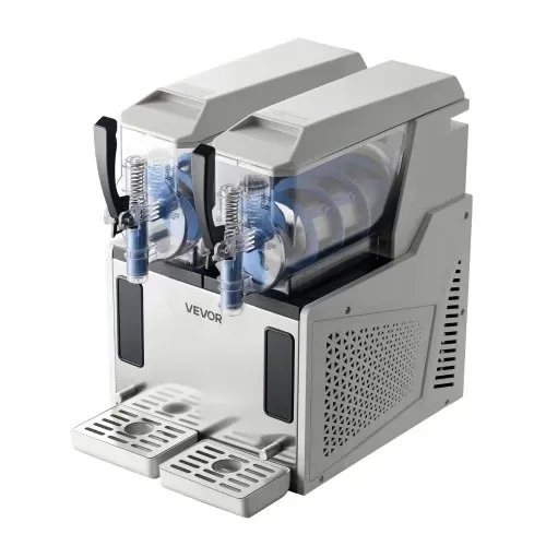 VEVOR Slush Maschine 2 x 3 L, Slusheis Eisbereiter 450 W (kein Eis nötig), Elektrische Margarita-Maschine mit Selbstreinigungsfunktion, Geeignet für Frozen Margaritas Frappés Milchshakes Shakes – Bild 9
