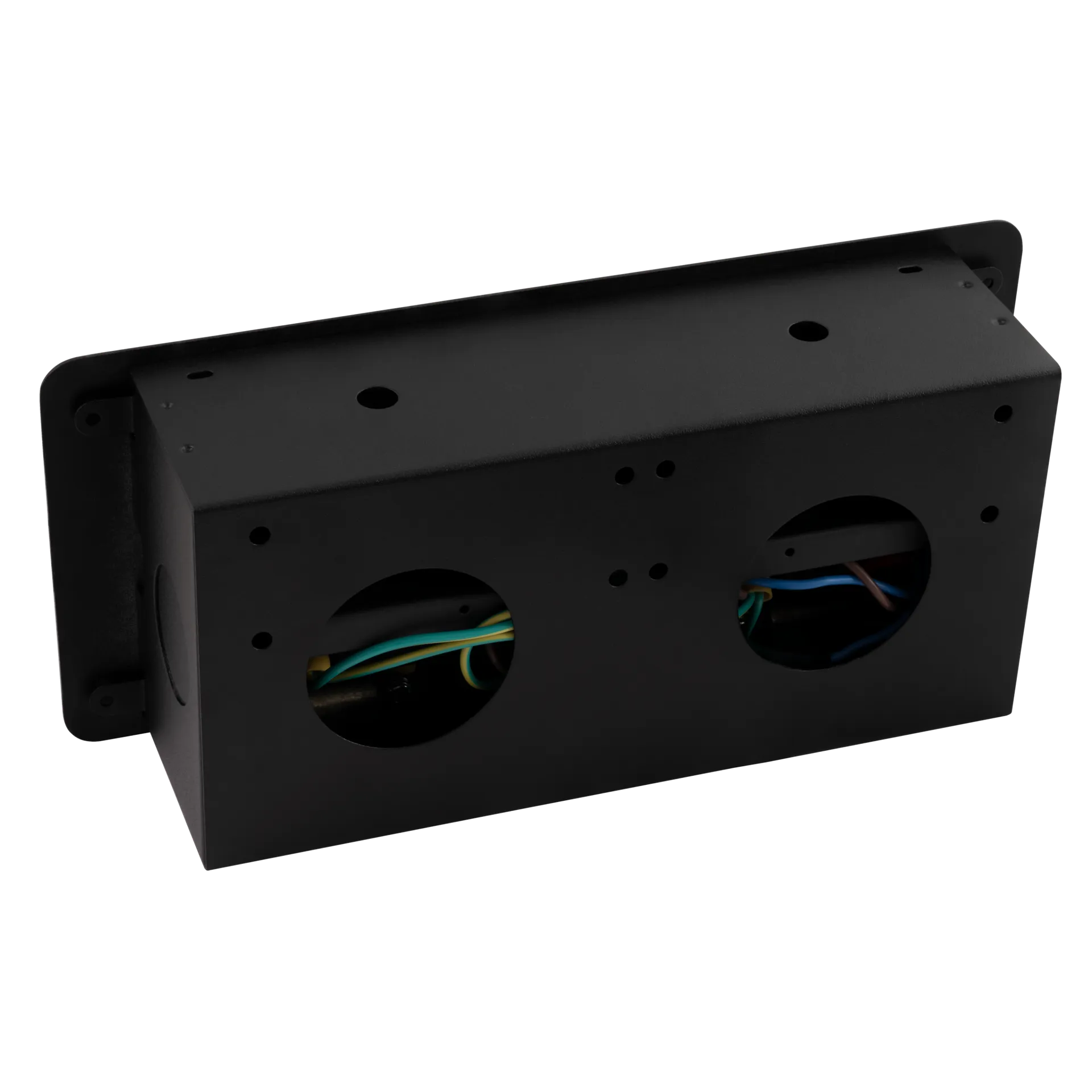 Tisch-Einbausteckdose McPower ''TS-03S'' 3x Steckdose, 267x120x68mm – Bild 3