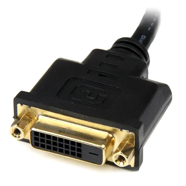 StarTech.com HDMI-auf-DVI-D Videoadapterkabel 20cm - HDMI-Stecker auf DVI-Buchse – Bild 3