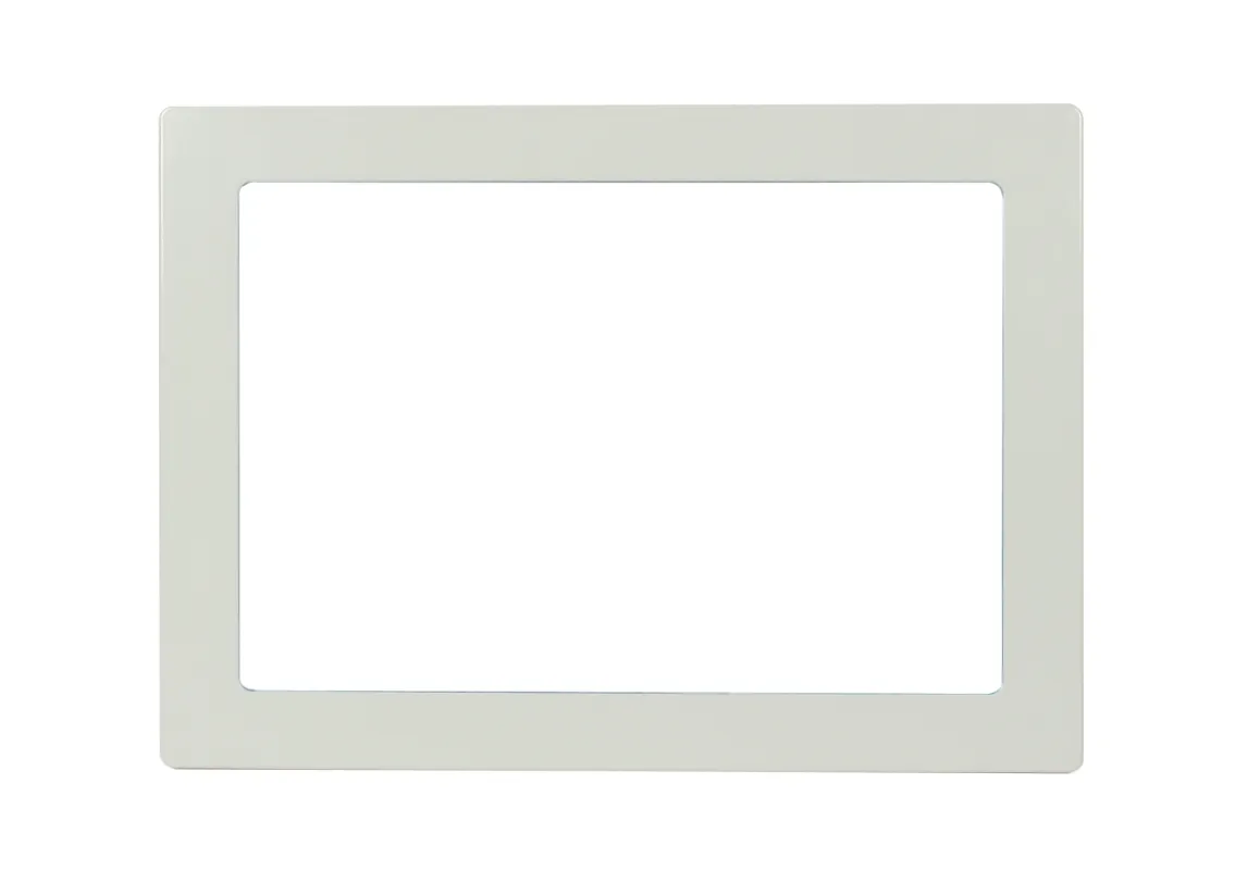 ALLNET Touch Display Tablet 10 Zoll zbh. Blende für Einbaurahmen, weiß schmal – Bild 2
