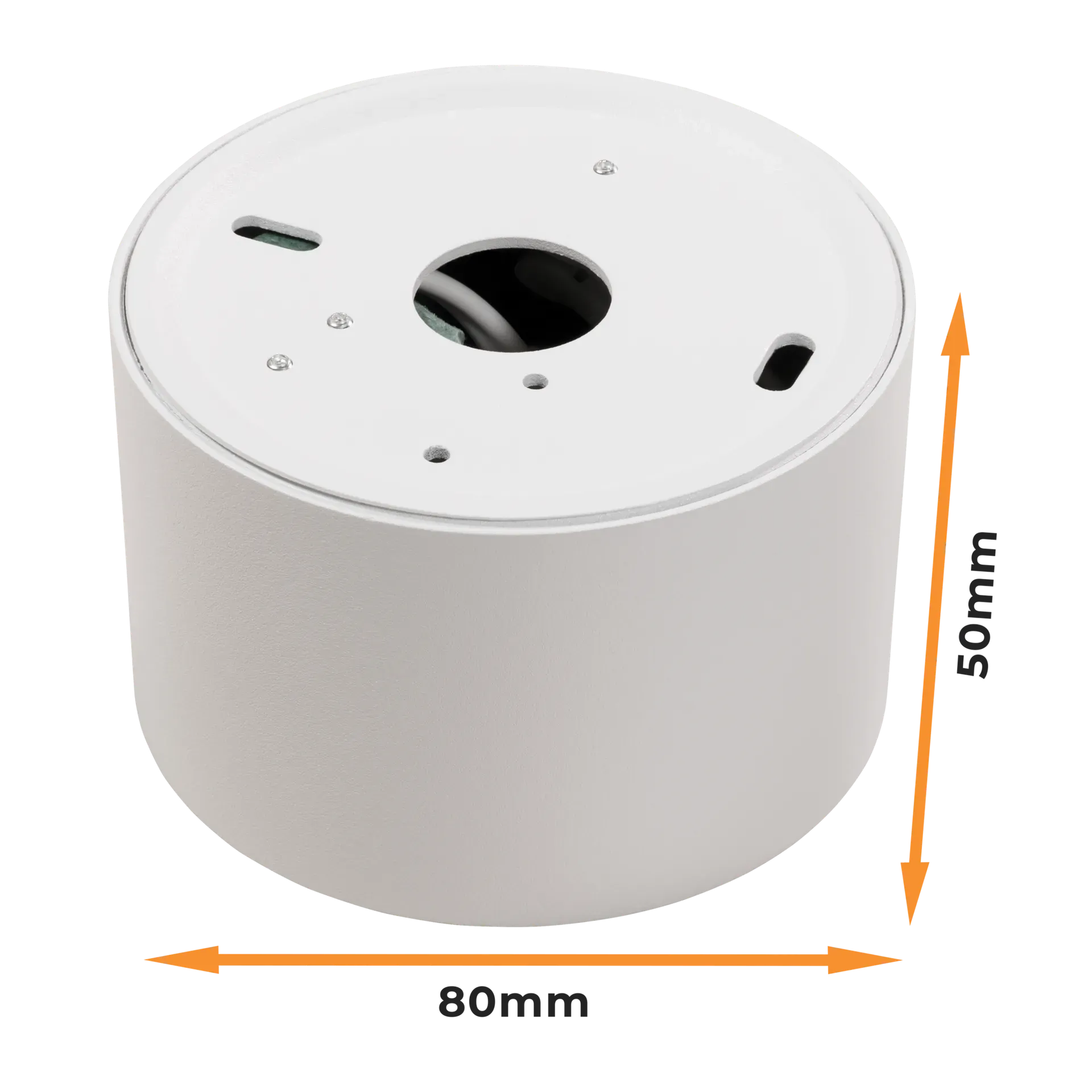 LED-Aufbauleuchte McShine, 5W, 400Lumen, 3000K, ØxH 80x50mm, 5er-Pack – Bild 5