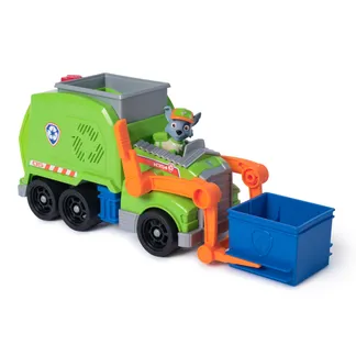 PAW Patrol , Extragroßer Recycling-Truck mit Rocky Spielfigur und Verwandlungsfunktion (Deluxe Fahrzeug) PAW Patrol , Extragroßer Recycling-Truck mit Rocky Spielfigur und Verwandlungsfunktion (Deluxe Fahrzeug)