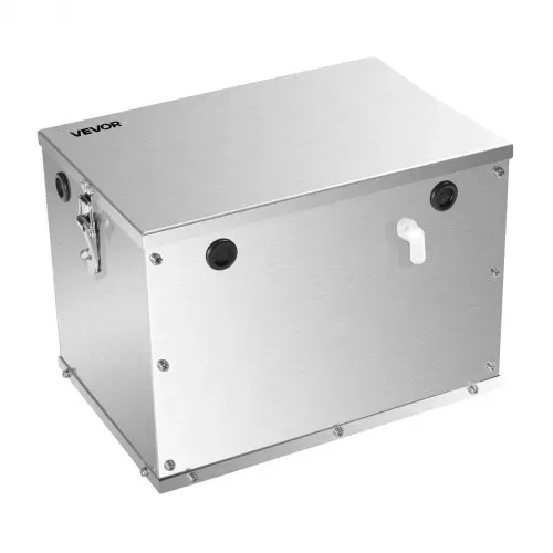 VEVOR Batteriekasten, Gruppe 24/31, Batteriebox für Schiffsbatterien mit Griffen & Kabellöchern mit Gummitülle, Gehäuse aus Aluminiumlegierung, geeignet für Offroad-Rennwagen & LKWs – Bild 9
