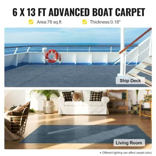 VEVOR 1,8 x 4 m Teppich Terrassen Grau Teppiche Polyesterfaser und TPR Teppiche Rutschfest und Wasserdicht, für Terrassen, Decks, Eingangsbereiche, Wintergärten usw. drinnen drauße(6 x 13 Fuß) VEVOR 1,8 x 4 m Teppich Terrassen Grau Teppiche Polyesterfaser und TPR Teppiche Rutschfest und Wasserdicht, für Terrassen, Decks, Eingangsbereiche, Wintergärten usw. drinnen drauße(6 x 13 Fuß)