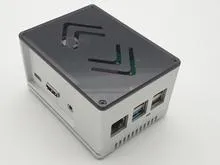 Rock Pi - Allnet Aluminium Gehäuse ecoPI PRO HP, schwarz – Bild 2