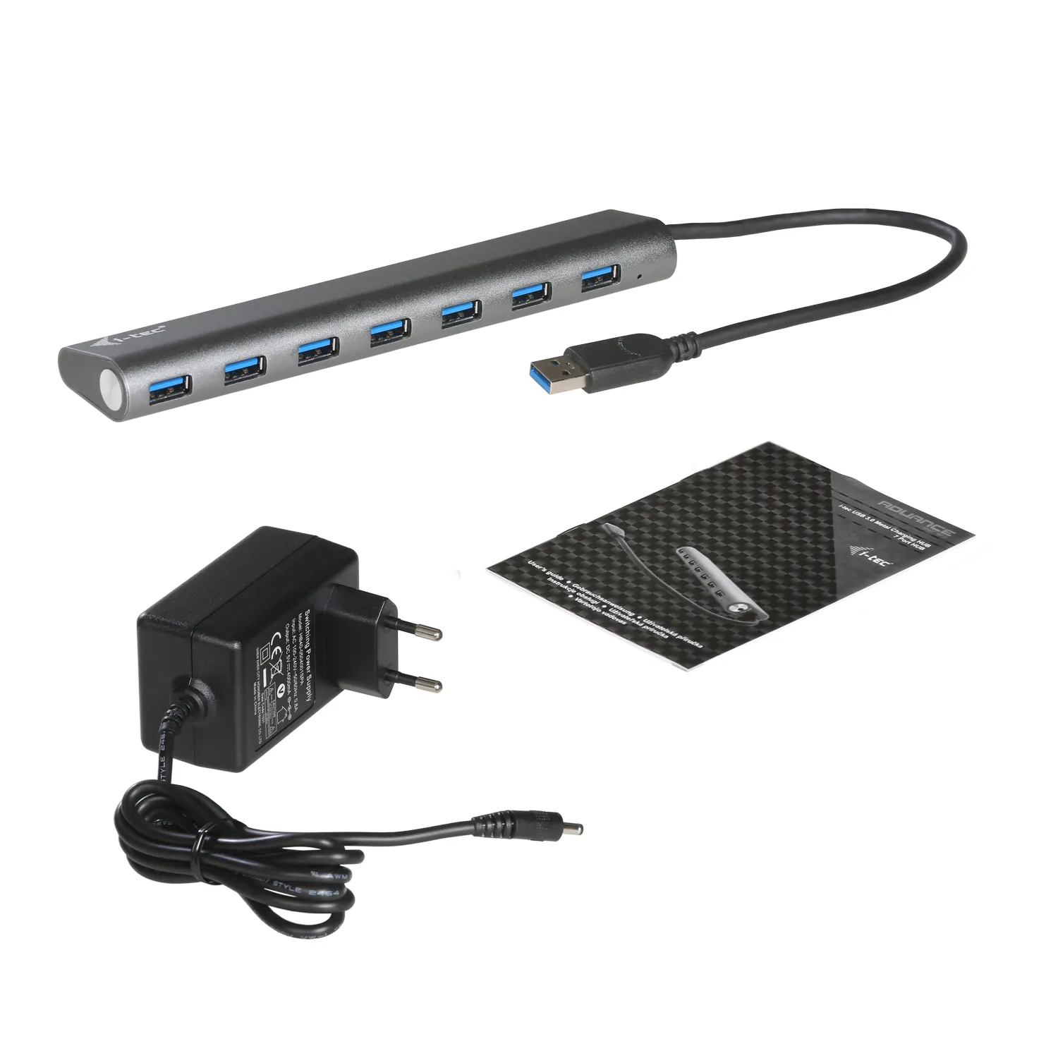 i-tec Metal Superspeed USB 3.0 7-Port Hub – Bild 4