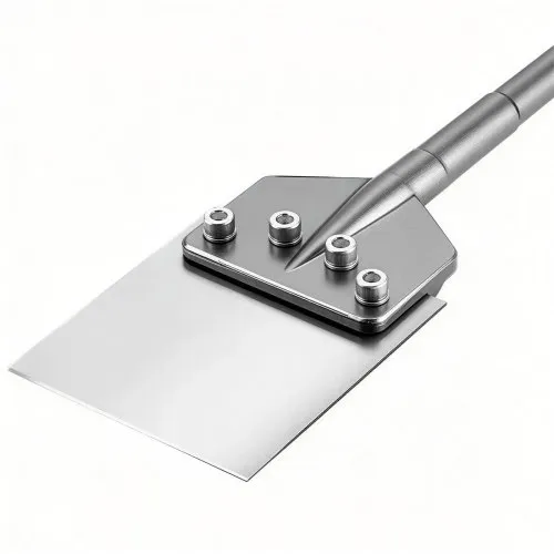VEVOR Spachtelmeißel 63x15 cm, Flachmeißel mit SDS Max Schaft, Kompatibel mit Bohrhämmern, Wärmebehandelter 40Cr-Legierungsstahl, Bodenschaber zum Entfernen von Laminatböden, Fliesen & Mörtel – Bild 10