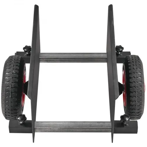VEVOR Plattenwagen, Plattenwagen mit einer Kapazität von 272,16kg, Hochleistungs-Trockenbauwagen mit 20,32 cm Lufträdern, Plattenwagen mit verstellbarer Klemme für Trockenbauplatten, Materialtransport, – Bild 9