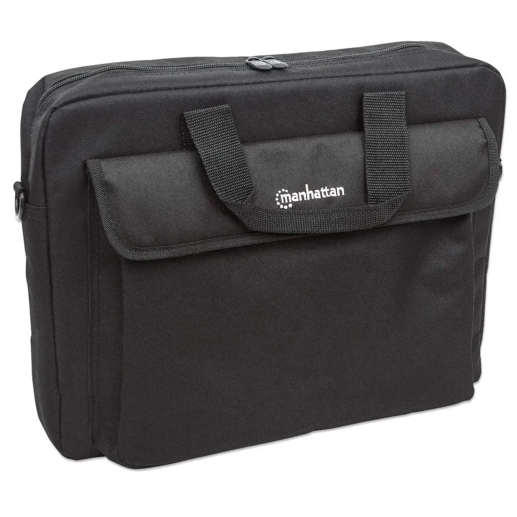 Manhattan Notebooktasche London 15,6", Für Notebooks bis 15,6", Top Load, schwarz – Bild 2