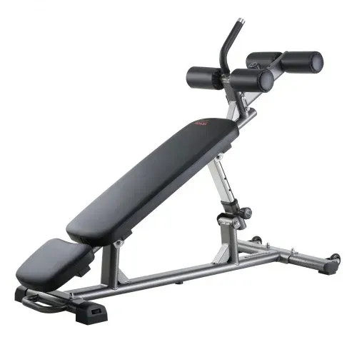 VEVOR Sit Up Bank Bauchmuskelbank 4-stufig Höhenverstellbar (1630 x 620 x 1055 cm) Rückentrainer (454 kg belastbar) für Heimtraining im Fitnessstudio Krafttraining Ganzkörpermuskeltraining – Bild 8