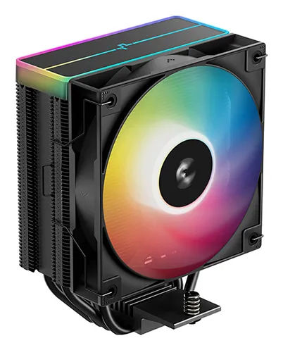 DeepCool AG400 BK ARGB V2 Chipset Ventilator 12 cm Schwarz 1 Stück(e) DeepCool AG400 BK ARGB V2 Chipset Ventilator 12 cm Schwarz 1 Stück(e)