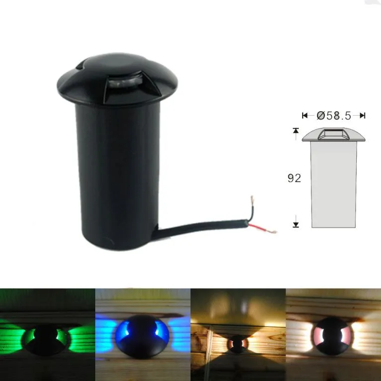 Synergy 21 LED Bodeneinbaustrahler ARGOS rund Segment-2 IP67 ww - weiß – Bild 4