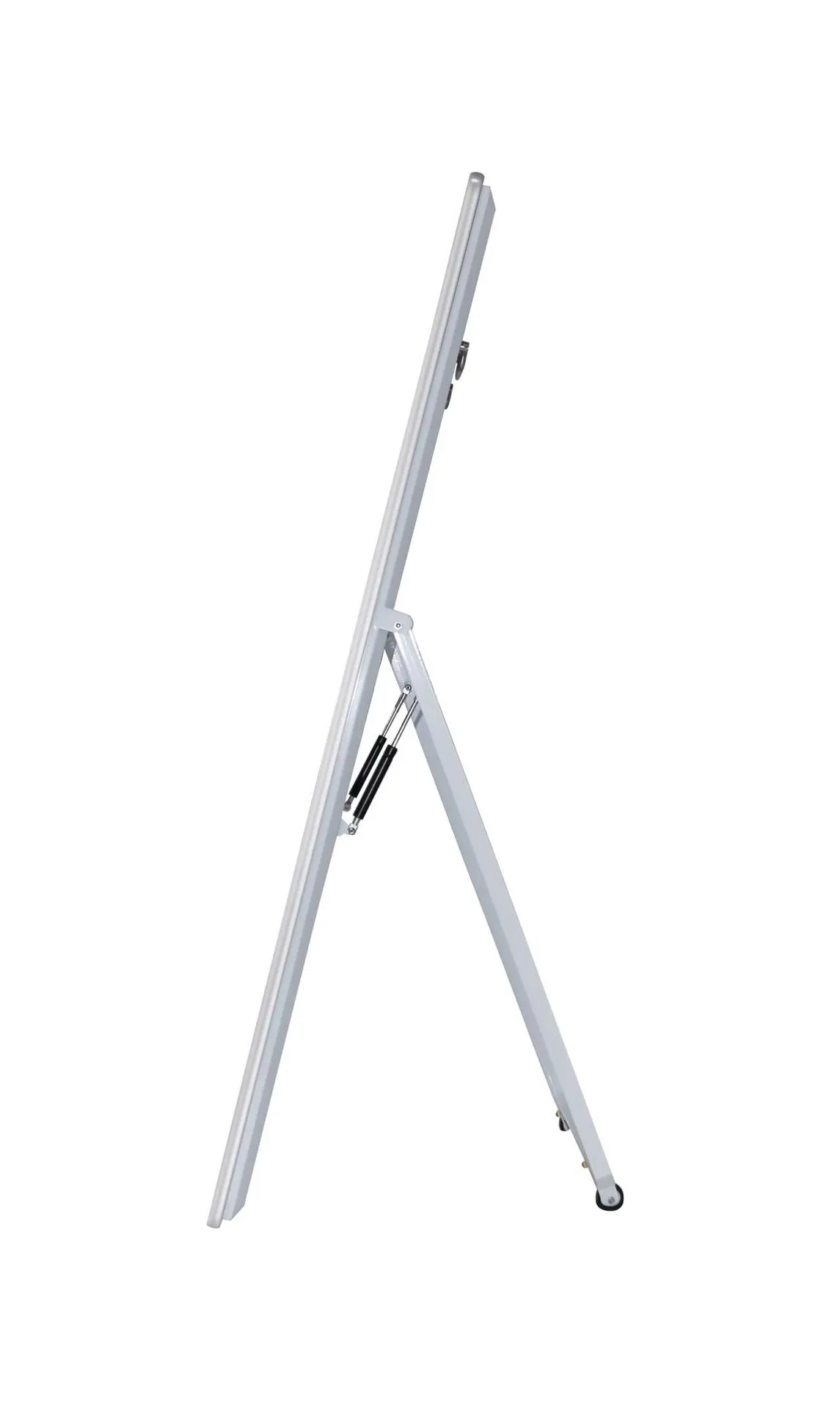 Allnet Standdisplay 43 Zoll Aufsteller mit Laufrollen, 700 Nits, HDMI, Farbe weiß – Bild 4