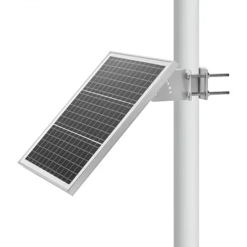 VEVOR Solarpanel-Batterieladegerät 20W 12V, Monokristallines Solarpanel Kit mit Schutz-Controller & 0-60° Verstellbarer Masthalterung, Solarladegerät für 40-80mm Masten, Solarmodule für Außengebrauch – Bild 10