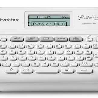 Brother PT-D410VP Etikettendrucker ZINK (Zero-Ink) 180 x 180 DPI Kabelgebunden TZe QWERTY Brother PT-D410VP Etikettendrucker ZINK (Zero-Ink) 180 x 180 DPI Kabelgebunden TZe QWERTY