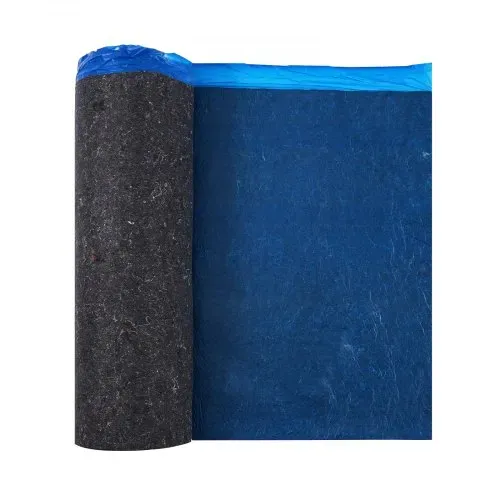 VEVOR Trittschalldämmung, 9,3 m², 3 mm dicke Laminatbodenunterlage mit angebrachter Dampfsperre, Faser + PE-Folie, Schalldämmung & Geräuschreduzierung, ideal für Vinyl-, Laminat- & Holzboden – Bild 8