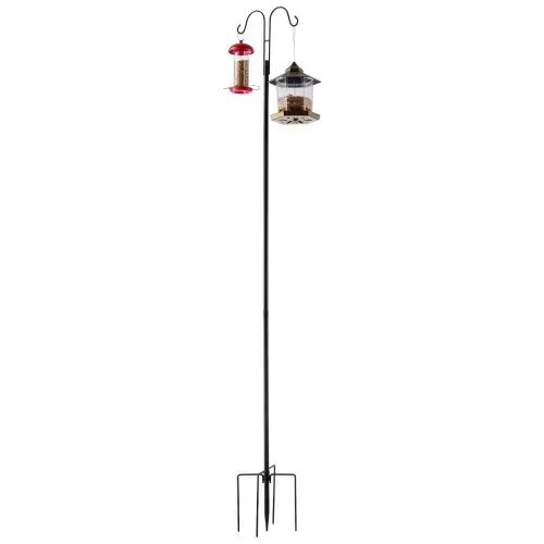 VEVOR Schäferhaken 8er-Pack, Hirtenhaken 195 cm, Garten Doppelhaken Laternenstab, 1,9 cm dicke Gartenhaken zum Aufhängen von Kolibri-Futterspendern, Pflanzenkörben, Solarlaternen, Windspielen – Bild 9