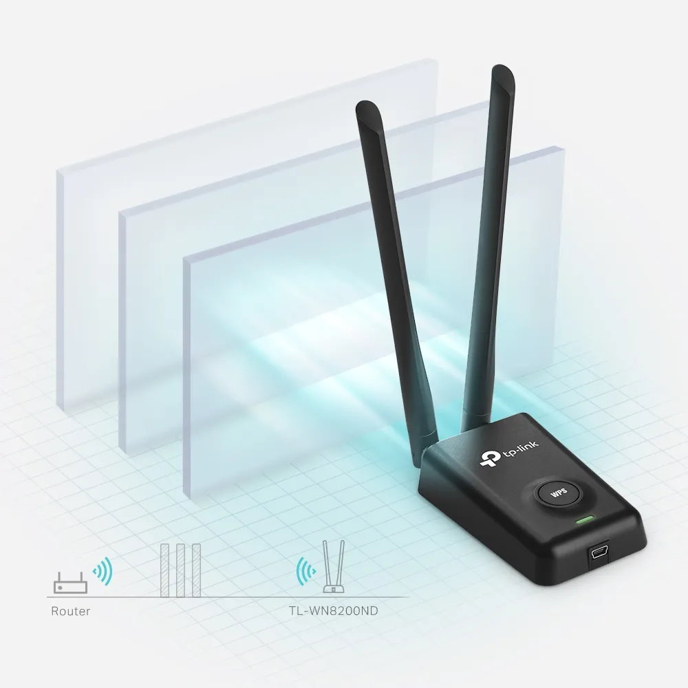 TP-Link 300Mbit/s-High-Power-WLAN-USB-Adapter – Bild 5