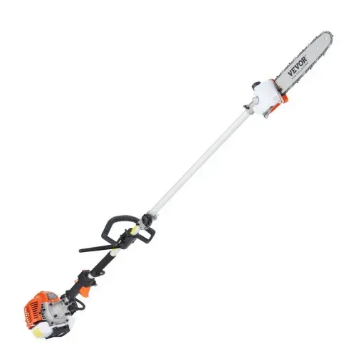 VEVOR 6-in-1 Heckentrimmer Benzin-Heckenschere 43CC Langstielheckenschere 1,15L – Bild 9