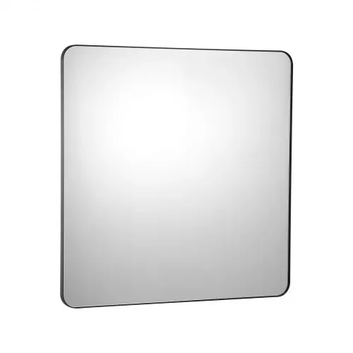 VEVOR Wandspiegel Schminkspiegel Badezimmerspiegel 915 x 915 x 25 mm schwarzer Rahmen aus Aluminiumlegierung Spiegel mit Z-förmiger Halterung für Badezimmer Schlafzimmer Wohnzimmer – Bild 9