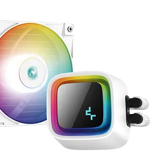 DeepCool LS520 WH Prozessor All-in-One-Flüssigkeitskühler 12 cm Weiß 1 Stück(e) DeepCool LS520 WH Prozessor All-in-One-Flüssigkeitskühler 12 cm Weiß 1 Stück(e)