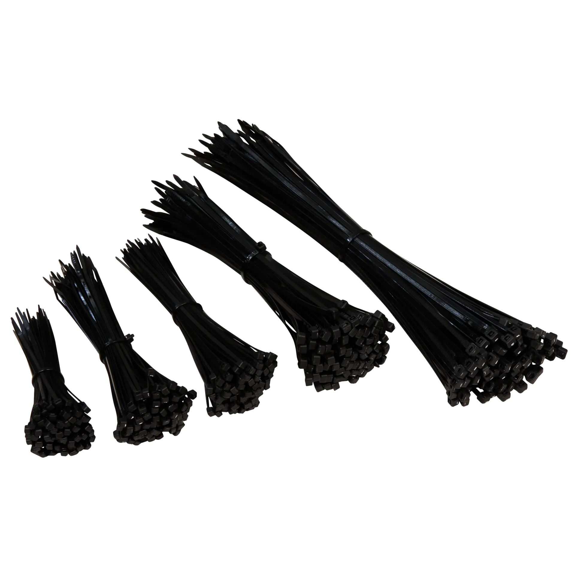 Kabelbinder Set McPower, 500er-Pack, schwarz, 5 Größen 100/140/160/200/300mm Kabelbinder Set McPower, 500er-Pack, schwarz, 5 Größen 100/140/160/200/300mm