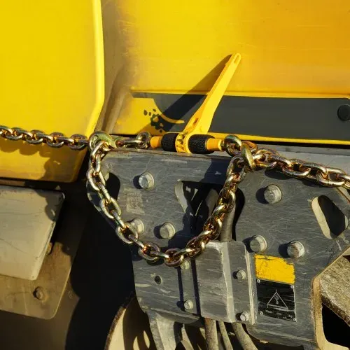 VEVOR Ratschenkettenbinder, 1/4"-5/16", 2600 lbs sichere Arbeitslast, 4er-Pack Lastbinder mit 2 Greifhaken, Zurrgurte für Transportketten, Hochleistungs-Abschleppketten-Ratschenbinder für Pritschenwagenanhänger – Bild 7