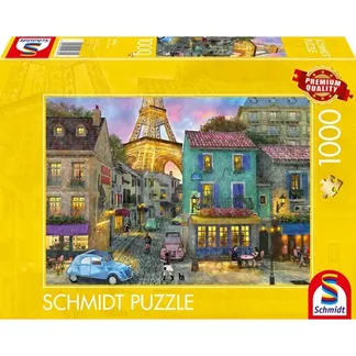 In den Straßen von Paris, Puzzle In den Straßen von Paris, Puzzle