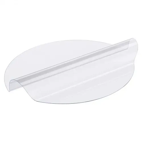 VEVOR Kunststoff-Tischdecke, 48 x 48 Zoll, 2,0 mm dick, transparenter Tischschutz, runde PVC-Schreibtischunterlage, wasserdichte und leicht zu reinigende Schreibtischunterlage, Tischdecke, für Büro, Kommode, Esszimmertisch, Nachttisch – Bild 10