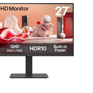 LG 27BA54QB-B Computerbildschirm 68,6 cm (27″) 2560 x 1440 Pixel Quad HD LCD Schwarz LG 27BA54QB-B Computerbildschirm 68,6 cm (27″) 2560 x 1440 Pixel Quad HD LCD Schwarz