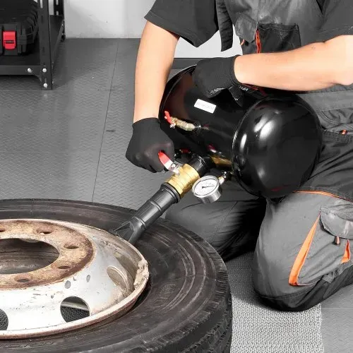 VEVOR Luftreifen Perlensitzer Luftreifenperlen Sitzer 18,9 L Reifenwulst Blaster Werkzeug, 0,6–0,8 MPa Betriebsdruck, Luftauslöser-Sitzpumpe für Pickup Truck Jeep Rasentraktor Wohnmobil Schwarz – Bild 7
