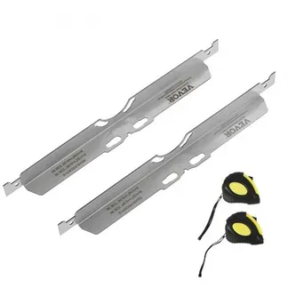 VEVOR Radausrichtungswerkzeug, 2er-Pack Spurausrichtungs-Zehenplatten, Radausrichtungs-Werkzeugplatte aus Edelstahl, Genaue Messung des Spurwinkels, inkl. 2 Maßbändern & Umrechnungstabelle VEVOR Radausrichtungswerkzeug, 2er-Pack Spurausrichtungs-Zehenplatten, Radausrichtungs-Werkzeugplatte aus Edelstahl, Genaue Messung des Spurwinkels, inkl. 2 Maßbändern & Umrechnungstabelle