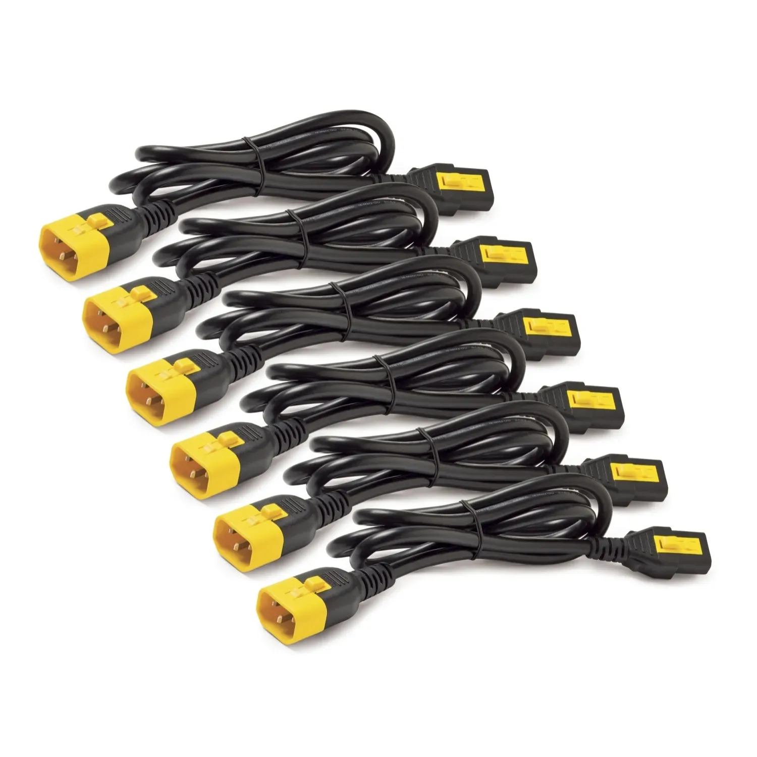 APC Power Cord Kit (6 ea), Locking, C13 to C14, 1.8m, Blue APC Power Cord Kit (6 ea), Locking, C13 to C14, 1.8m, Blue