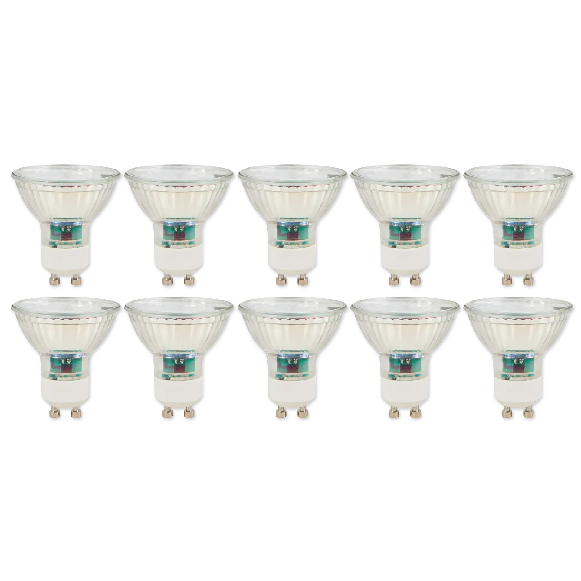 LED-Strahler McShine “SP50-10“, GU10, 5W, 400 lm, warmweiß, 10er-Pack LED-Strahler McShine “SP50-10“, GU10, 5W, 400 lm, warmweiß, 10er-Pack